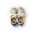 Sneakers Elite Classic - Blue Stripe /Sand
