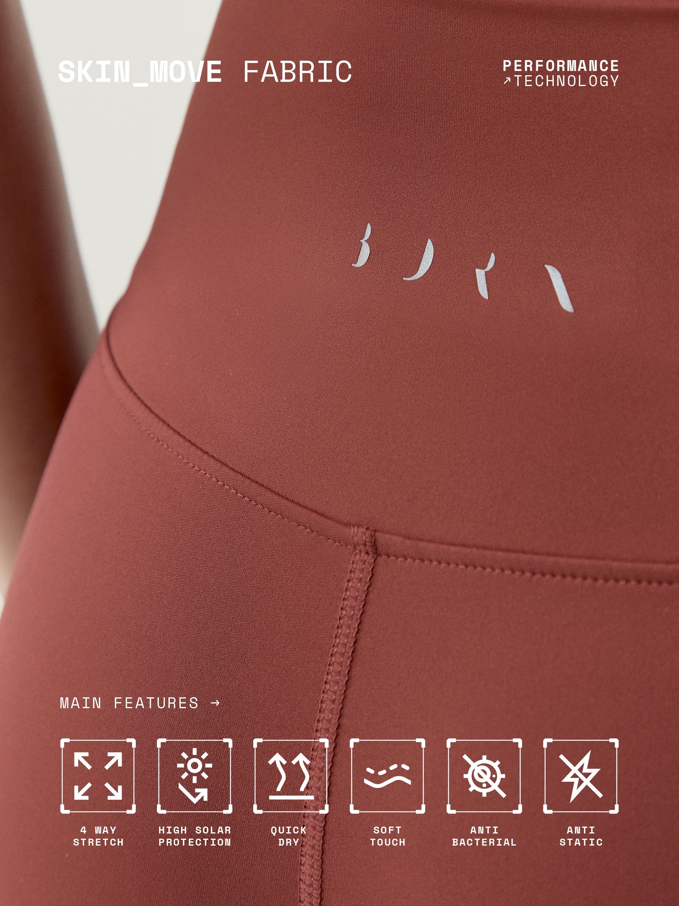 Legging Elin - Caoba - Femme