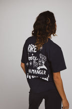 T-Shirt Pizza Yolo Navy