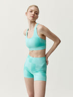 Short Elizabeth - Miami Green/Darling Blue - Femme
