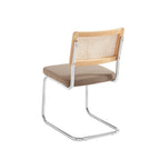 Ella - Lot De 2 Chaises - Velours Côtelé Taupe