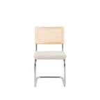 Ella - Lot De 2 Chaises - Tissu Écru