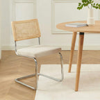Ella - Lot De 2 Chaises - Tissu Écru
