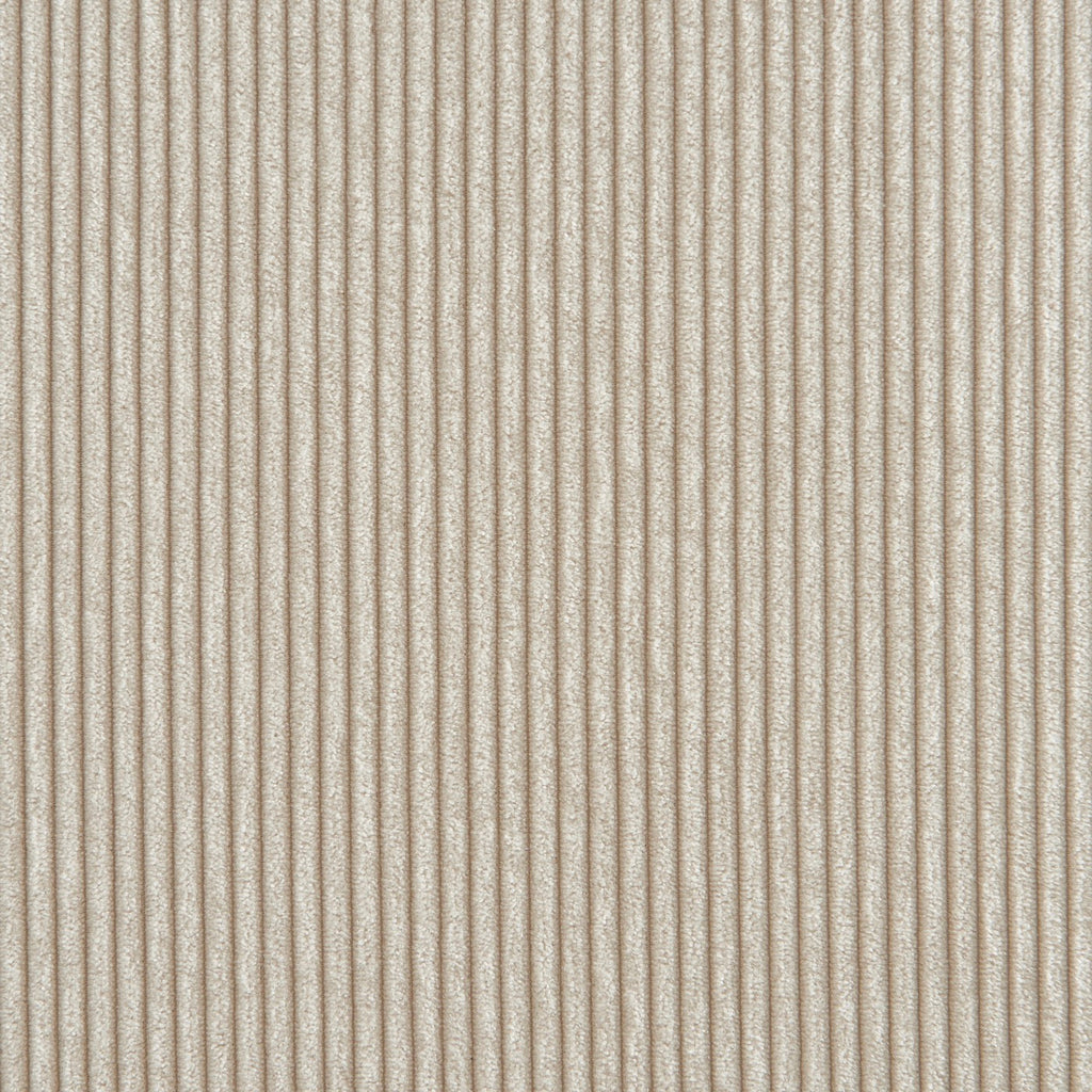 Ella - Lot De 2 Tabourets Mi-Hauts - Velours Côtelé Beige