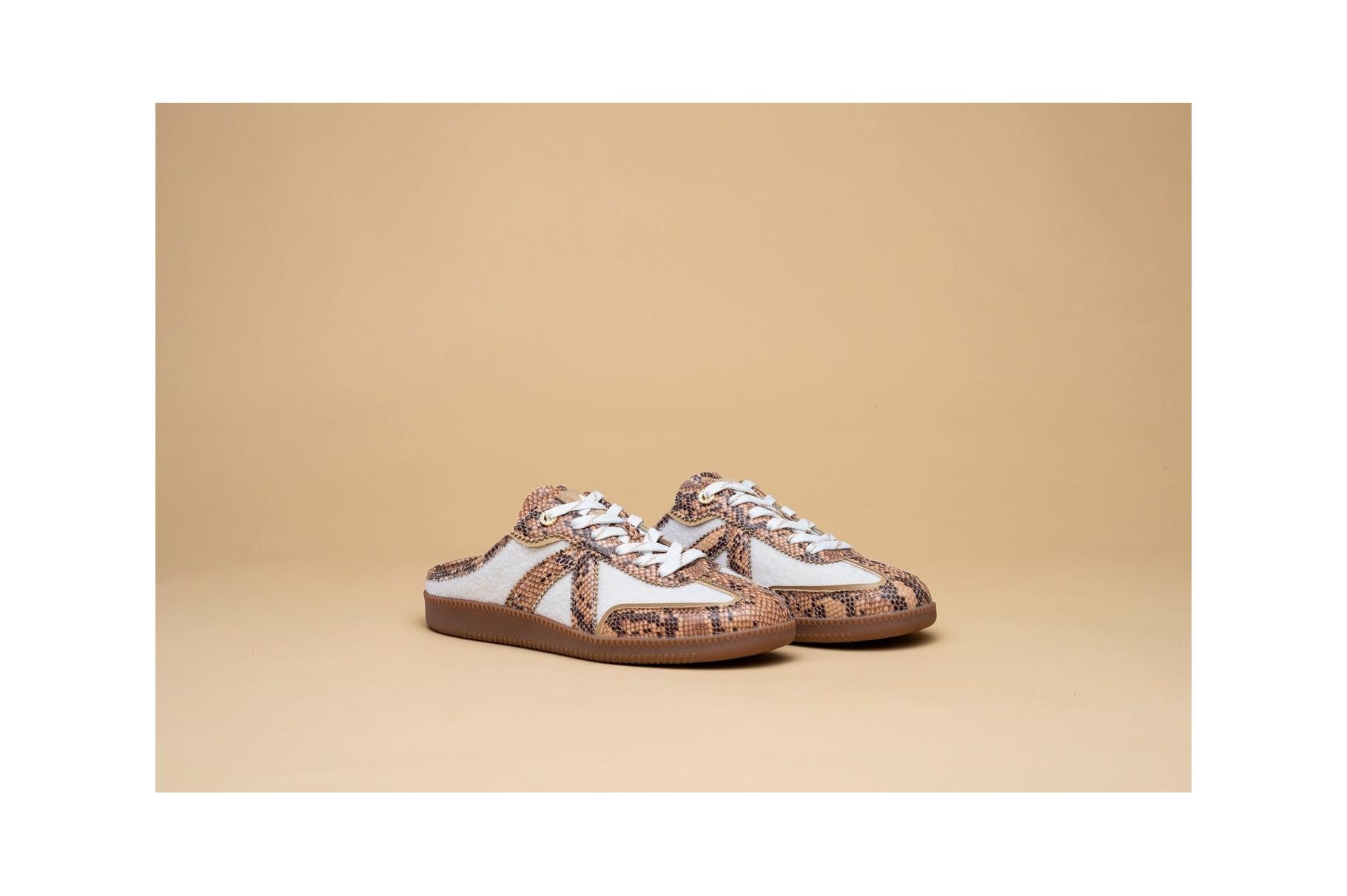Sneakers Elite Classic - Mule Croc Brown/Tan