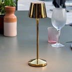 Emily - Lampe De Table Sans Fil - Acier - Doré
