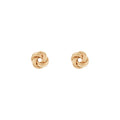 Boucles D'Orelles "Noeud Torsadé 8 Mm" Or Jaune 375/1000 - Or Jaune 375/1000