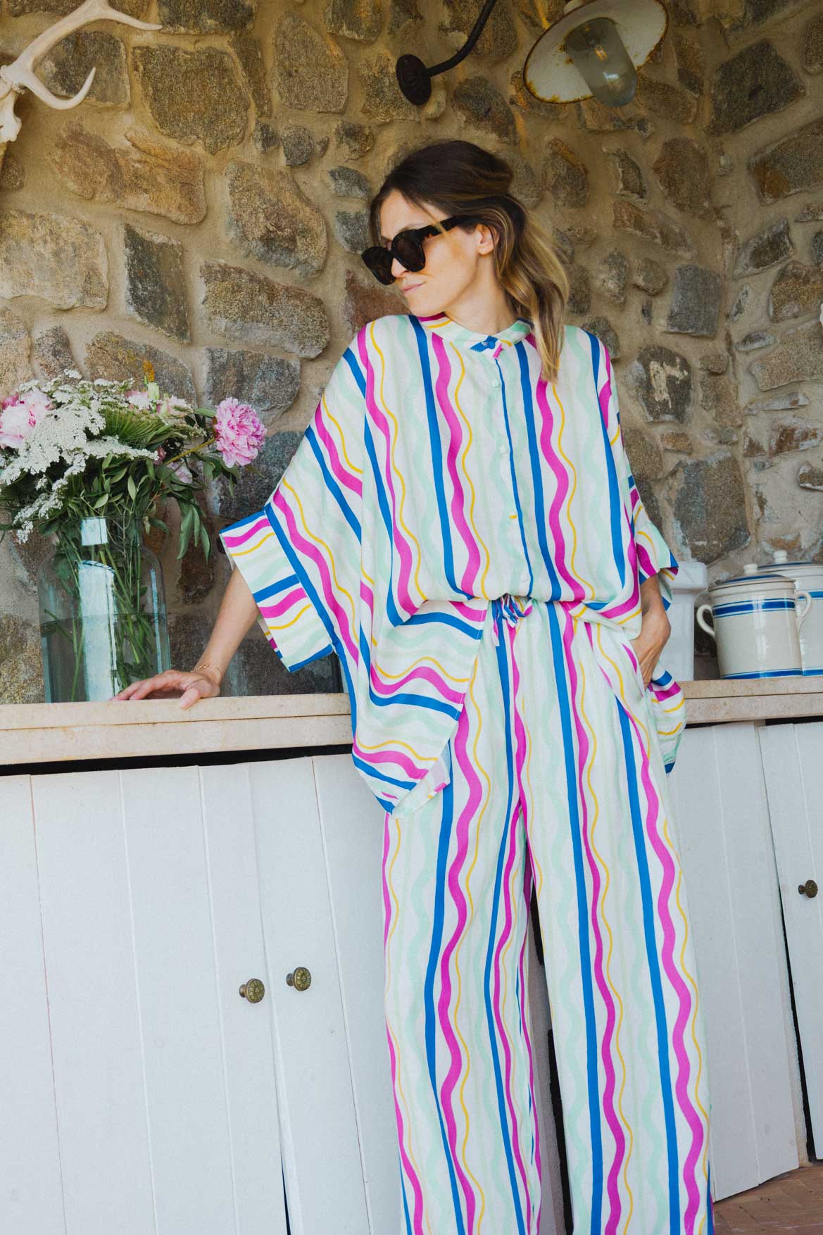 Chemise Maud Rainbow Lines