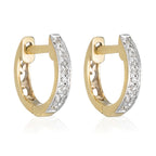 Boucles d'oreilles "Anneau pm" Diamants 0,06ct/20