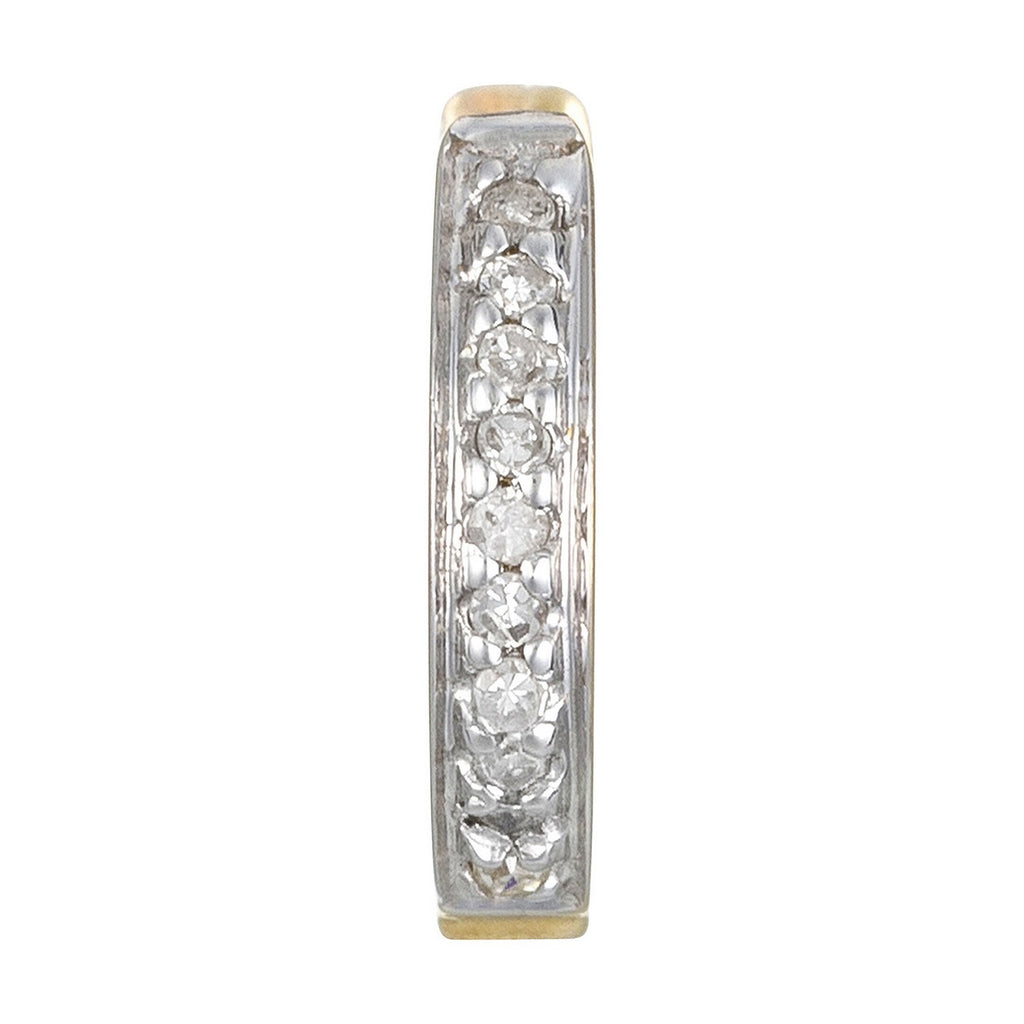 Boucles d'oreilles "Anneau pm" Diamants 0,06ct/20