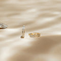 Boucles d'oreilles "Anneau pm" Diamants 0,06ct/20