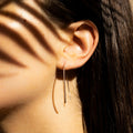 Boucles d'oreilles "Lianes précieuses" Diamant 0,15/50