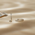 Boucles D'Oreilles "Perfect Créoles" Diamant 0,08/42 - Or Blanc