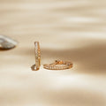 Boucles D'Oreilles "Perfect Créoles" Diamants 0,08/42 - Or Rose