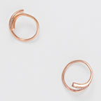Boucles d'Oreilles "Joli tourbillon diamant" D0,03/10