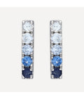 Boucles D'Oreilles "Bria" - S0,25/10 - Or Blanc