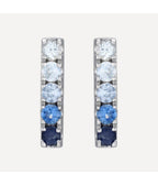Boucles D'Oreilles "Bria" - S0,25/10 - Or Blanc