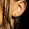 Boucles D'Oreilles "Colorful Love" - Or Blanc