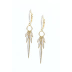 Boucles D'Oreilles "Nell" D0,21/76 - Or Jaune 375/1000