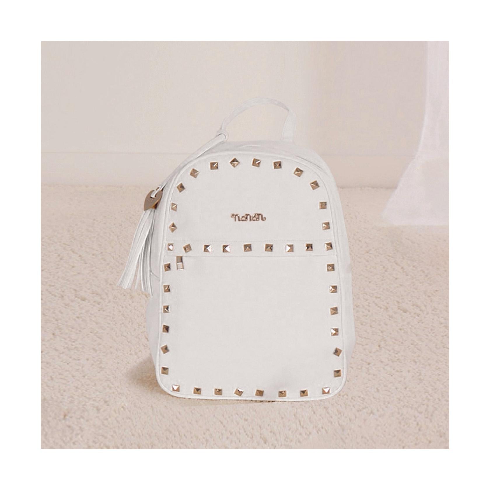 Sac À Dos Blanc À Clous