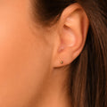 Boucles D'Oreilles  "Puce 3Mm" Or Jaune 375/1000