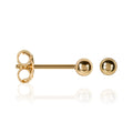 Boucle D'Oreilles "Puces 1Mm" - Or Jaune 375/1000