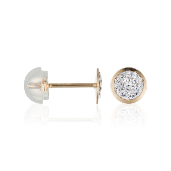 Boucles D'Oreilles Enfant Or Jaune 375/1000