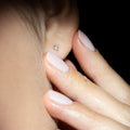 Boucles D'Oreilles "Single Diamond 0,06" D0,06/2 - Or Jaune 375/1000