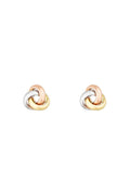 Boucles D'Oreilles "Noeud Tricolore"