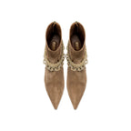 Catena Notte Sand High-Heel Ankle Boot