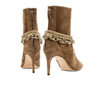 Catena Notte Sand High-Heel Ankle Boot