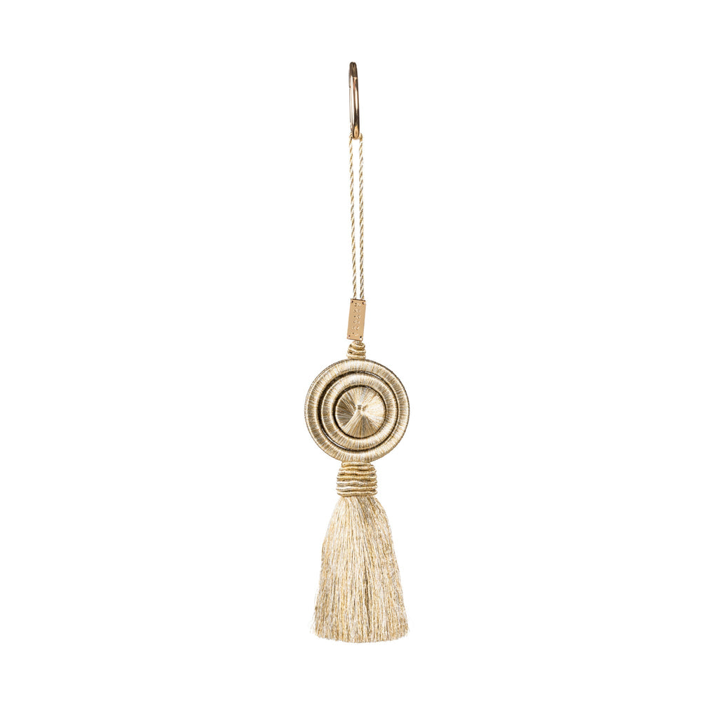 Lia Antique Gold Keychain