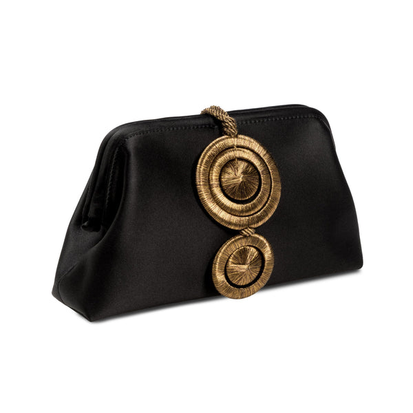 Lia Black Pouch Bag