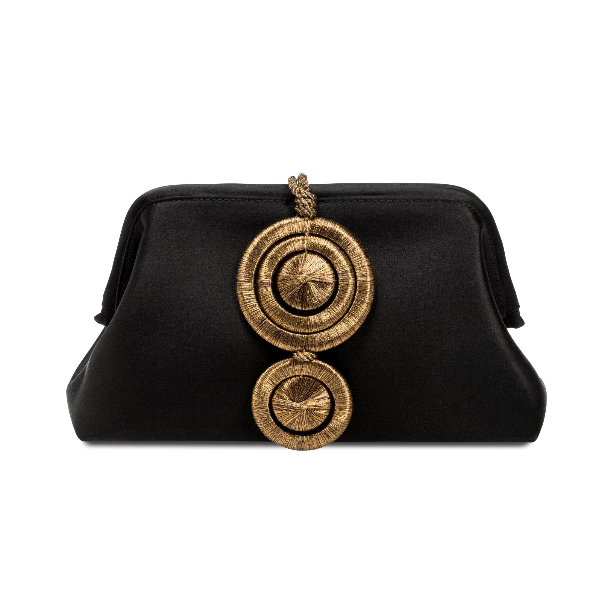 Lia Black Pouch Bag