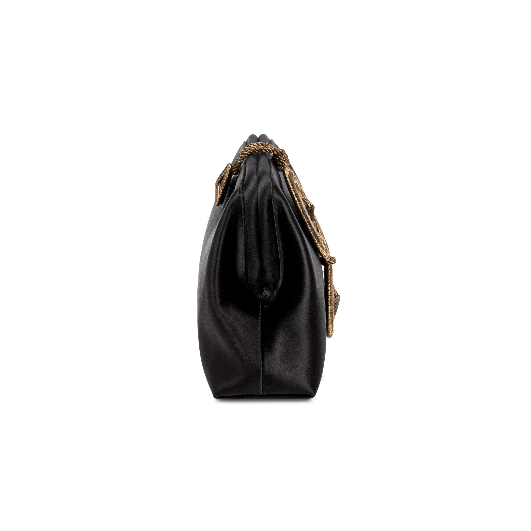 Lia Black Pouch Bag