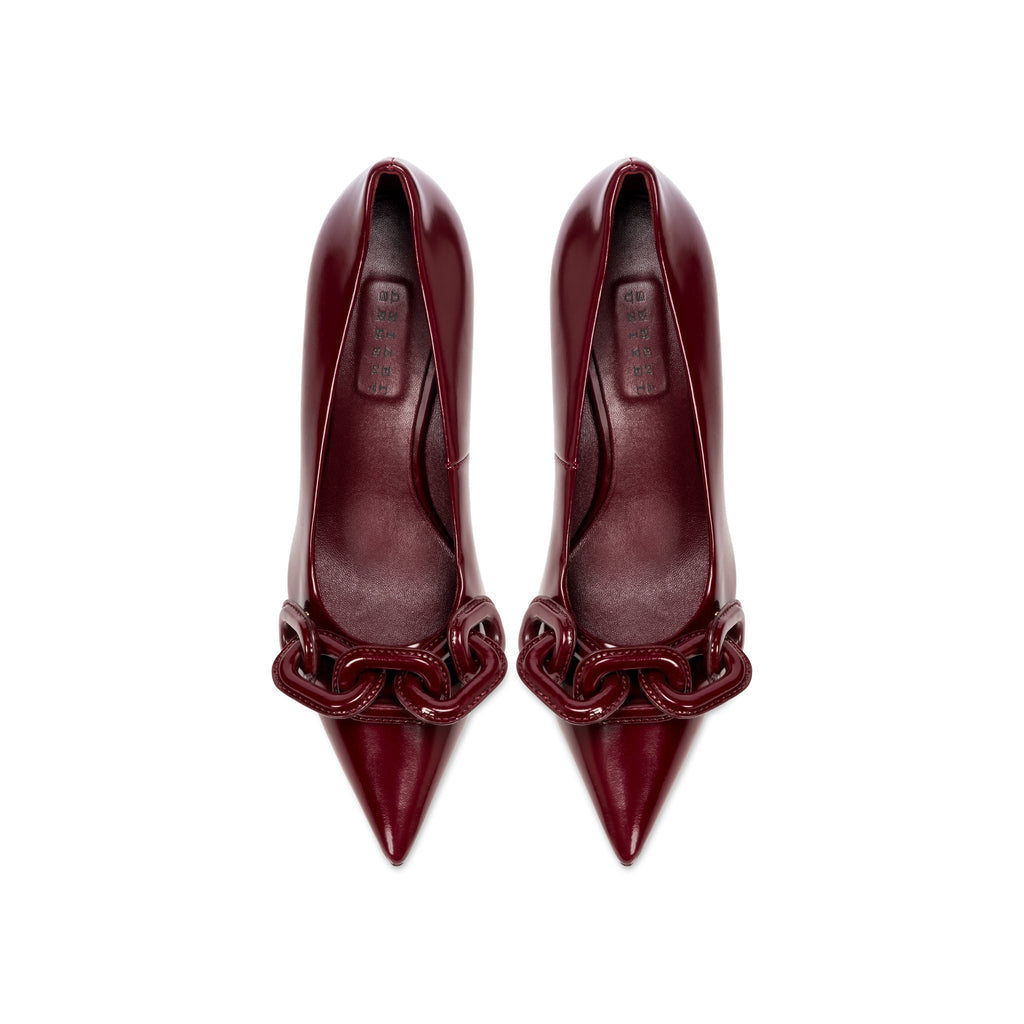 Catena Burgundy High-Heel Pump