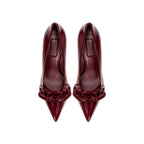 Catena Burgundy High-Heel Pump