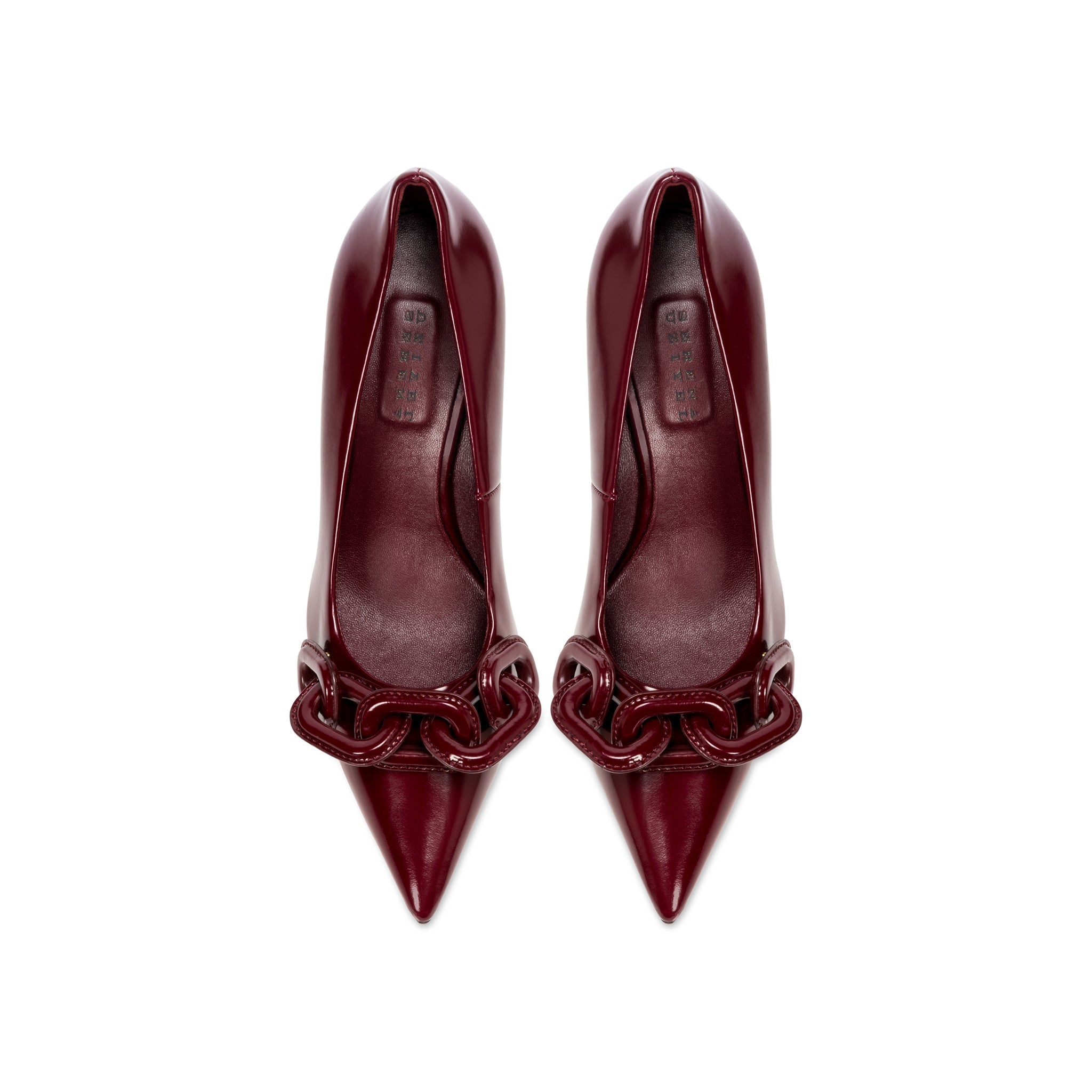 Catena Burgundy High-Heel Pump