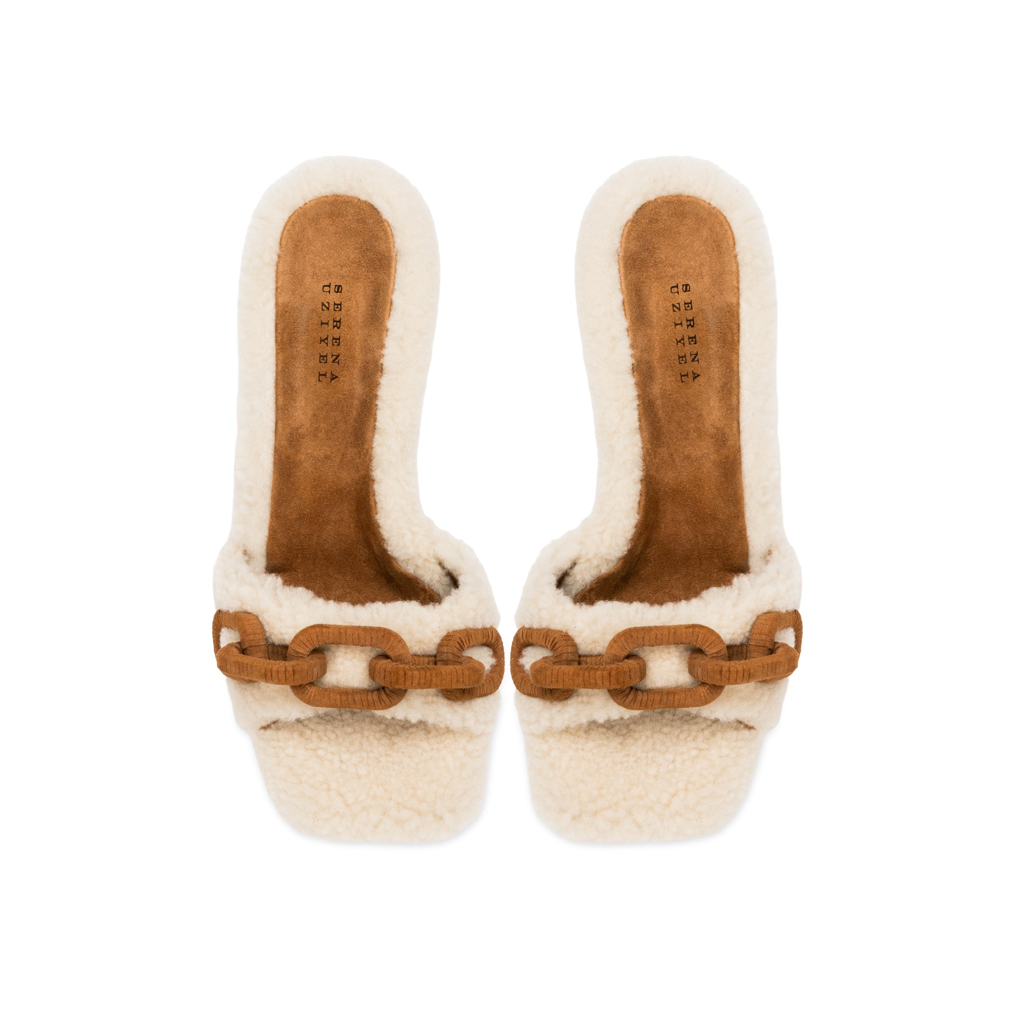 Catena Off-White High-Heel Sandal