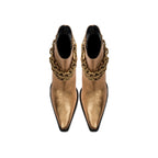 Catena Notte Bronze High-Heel Cowboy Boot