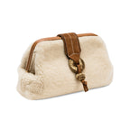 Boho Chic Off-White Pouch Bag
