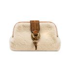 Boho Chic Off-White Pouch Bag
