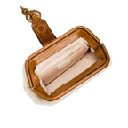 Boho Chic Off-White Pouch Bag