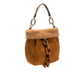 Catena Light Brown Small Shoulder Pouch Bag