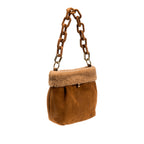 Catena Light Brown Small Shoulder Pouch Bag