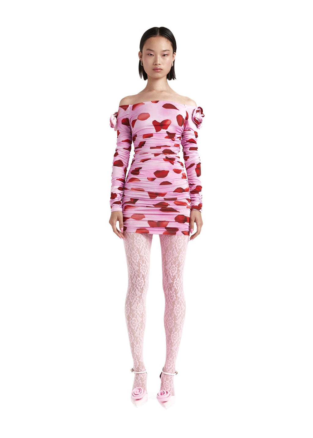 Robe Erika Rose Petals