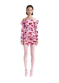 Robe Erika Rose Petals