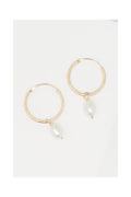 Boucle D'Oreilles " Gama Perle" Or Jaune 375/1000