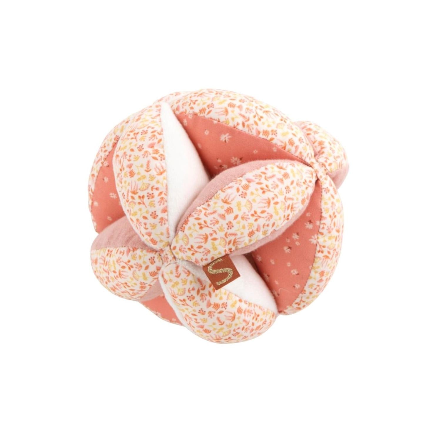 Balle Sensorielle En Velours Blanc