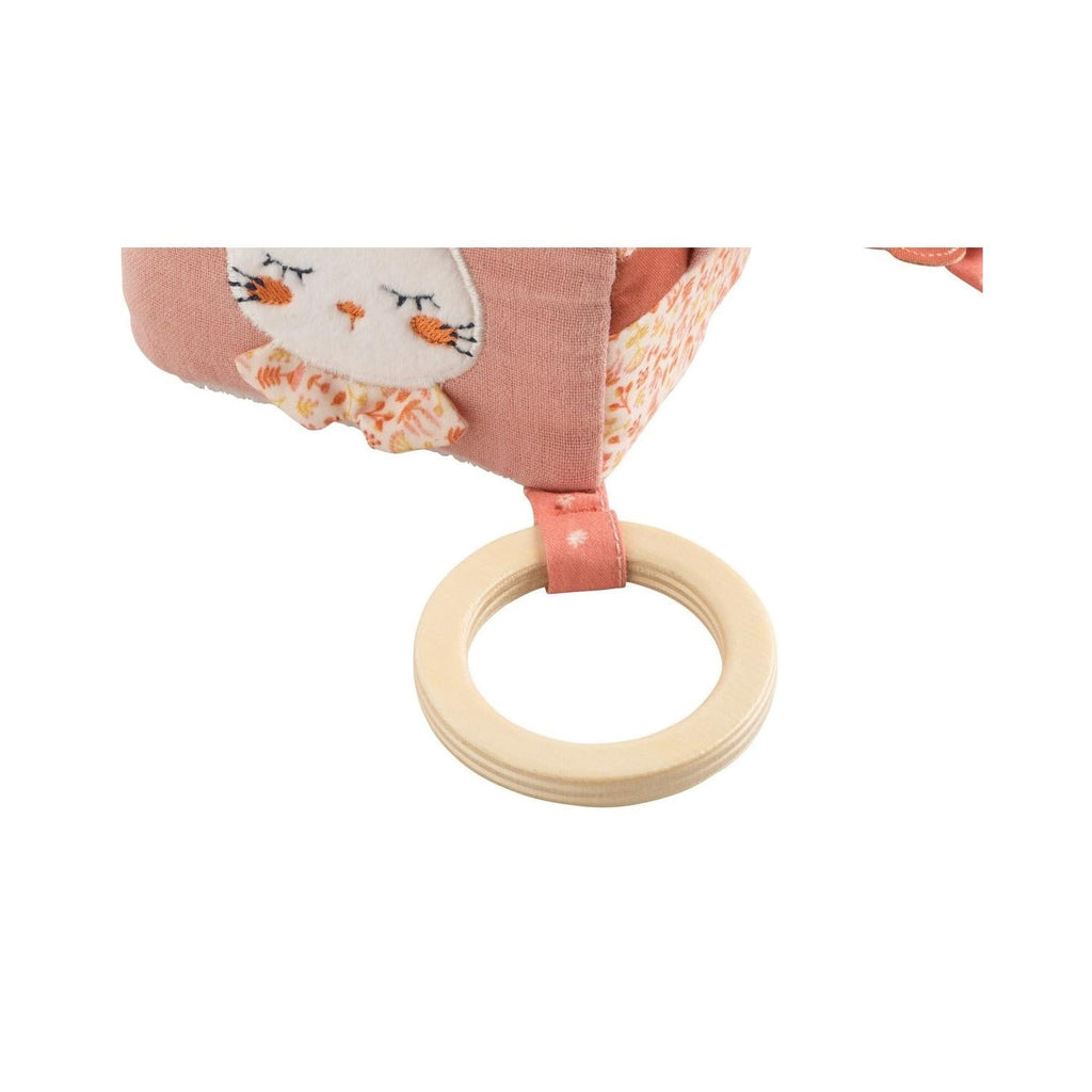 Cube D'Activités En Coton Rose